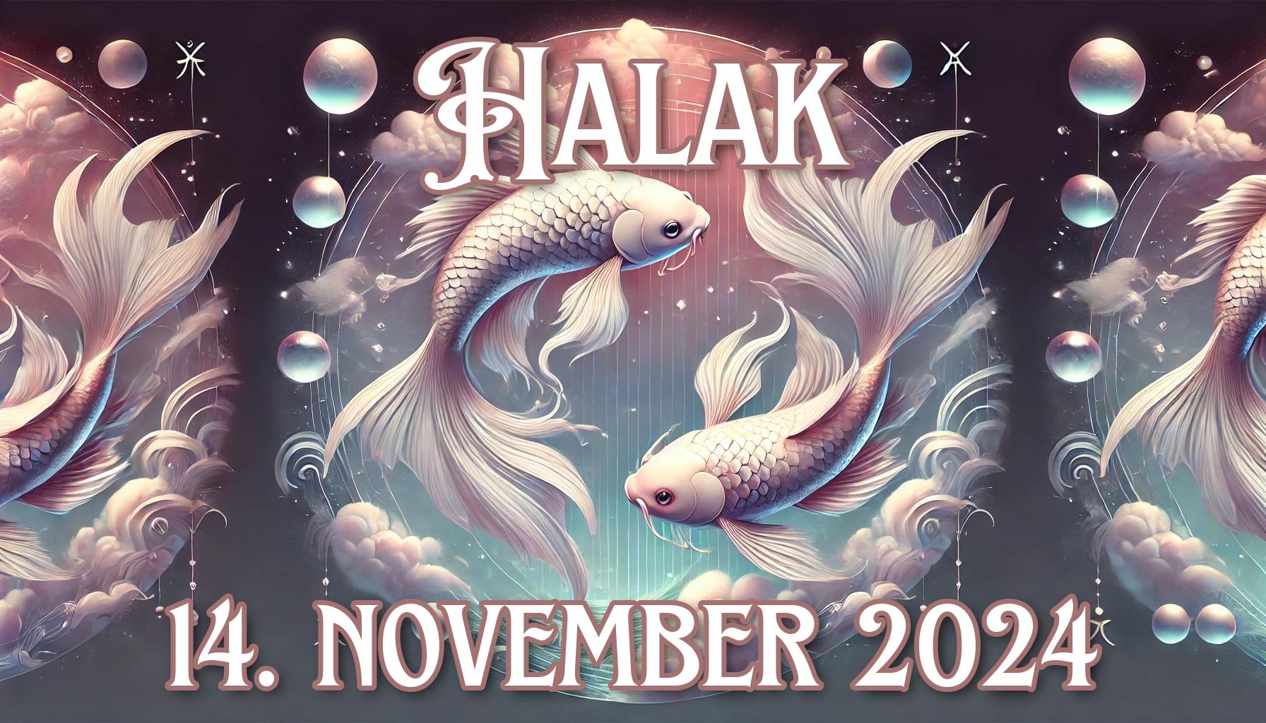 Napi horoszkóp a Halak számára (14.11.2024)