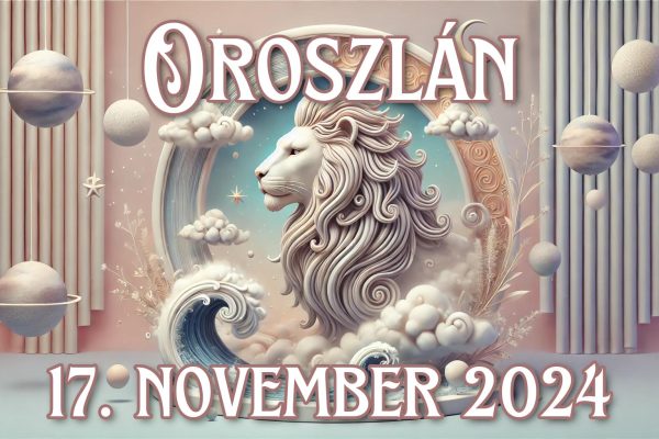 Napi horoszkóp az Oroszlán számára (17.11.2024)