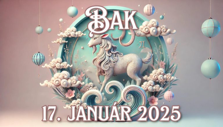 Napi horoszkóp a Bak számára (17.01.2025)