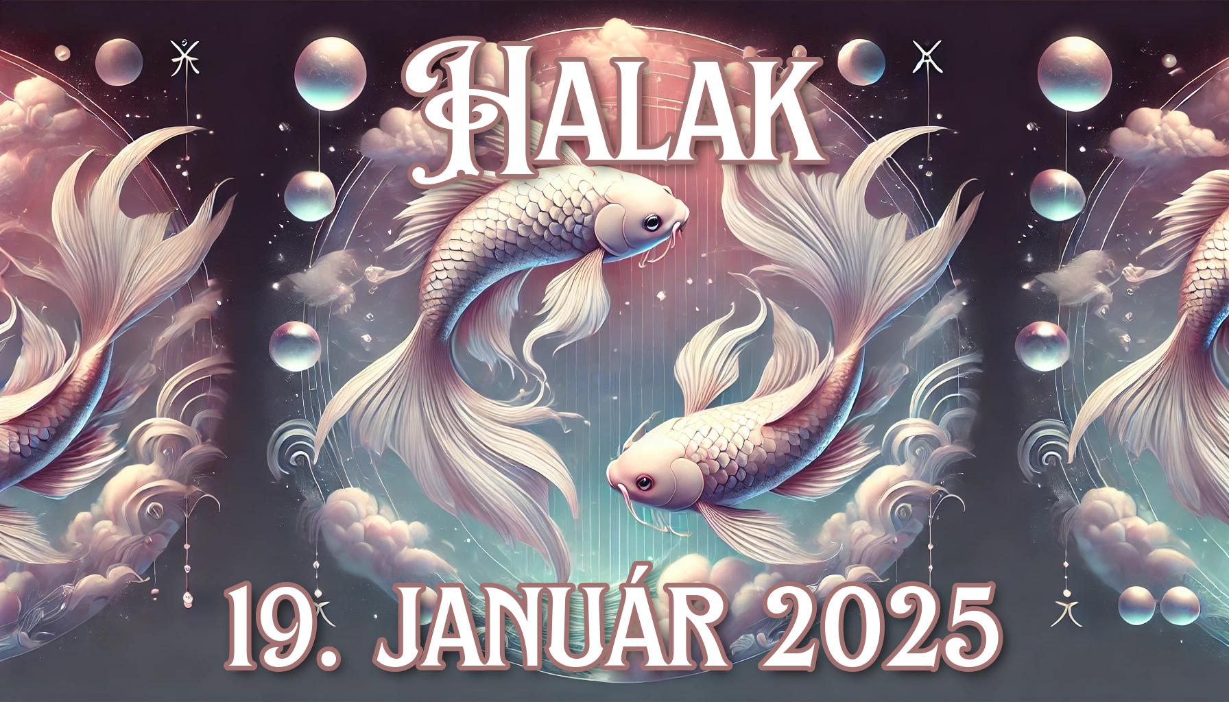 Napi horoszkóp a Halak számára (19.01.2025)