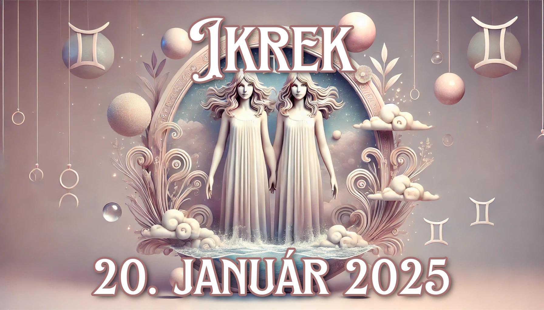 Napi horoszkóp az Ikrek számára (20.01.2025)