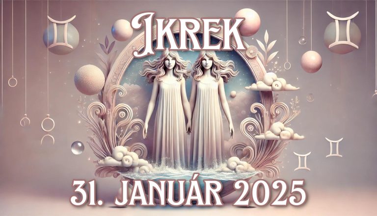 Napi horoszkóp az Ikrek számára (31.01.2025)