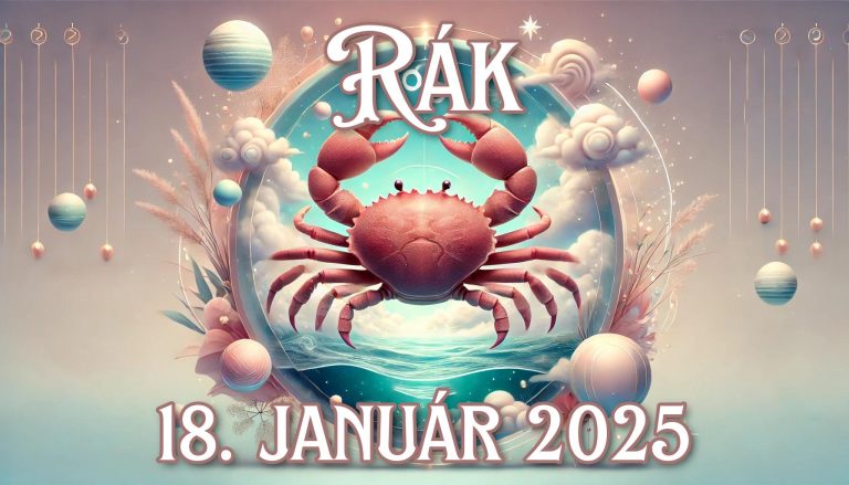Napi horoszkóp a Rák számára (18.01.2025)
