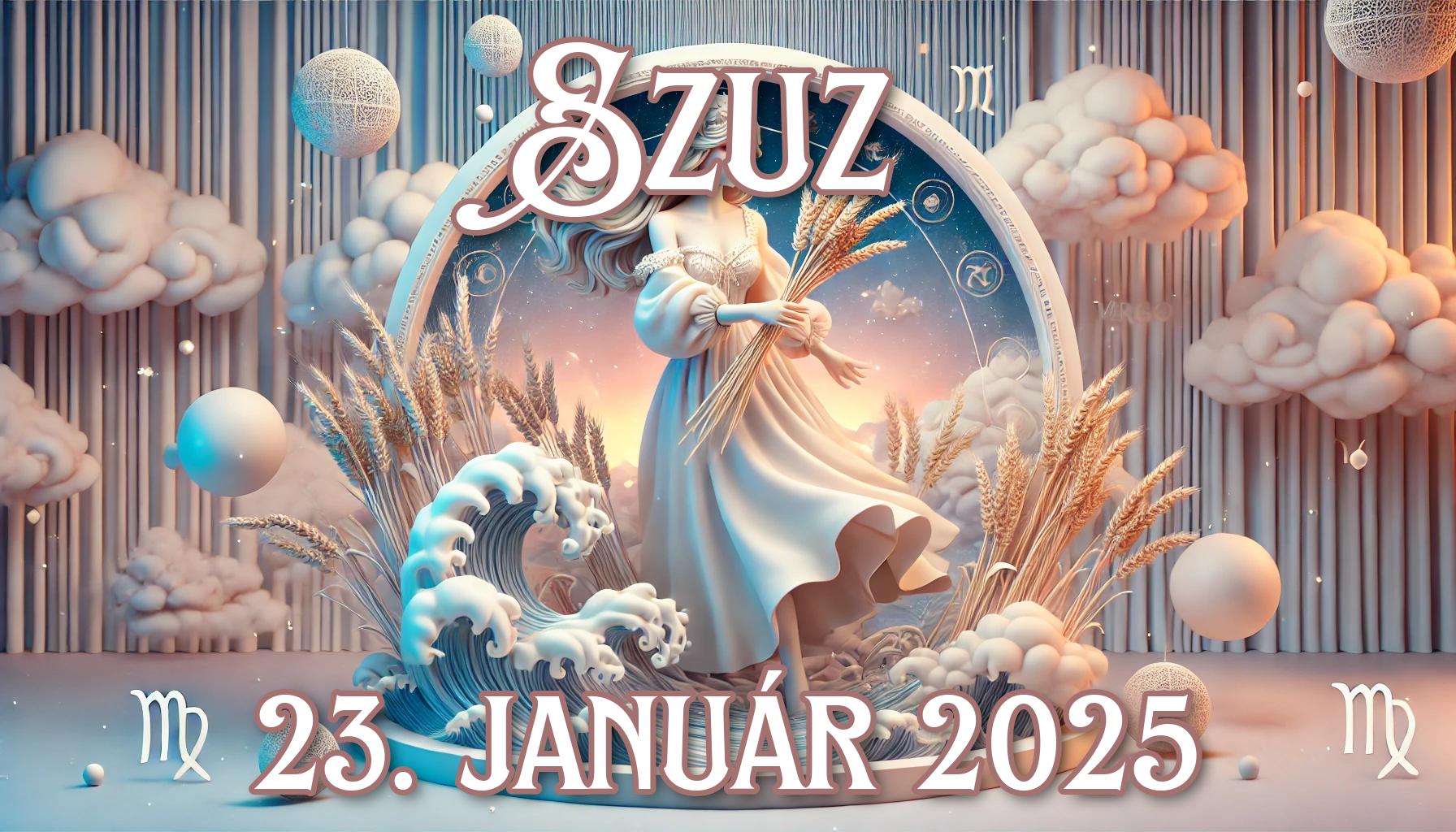 Napi horoszkóp a Szűz számára (23.01.2025)