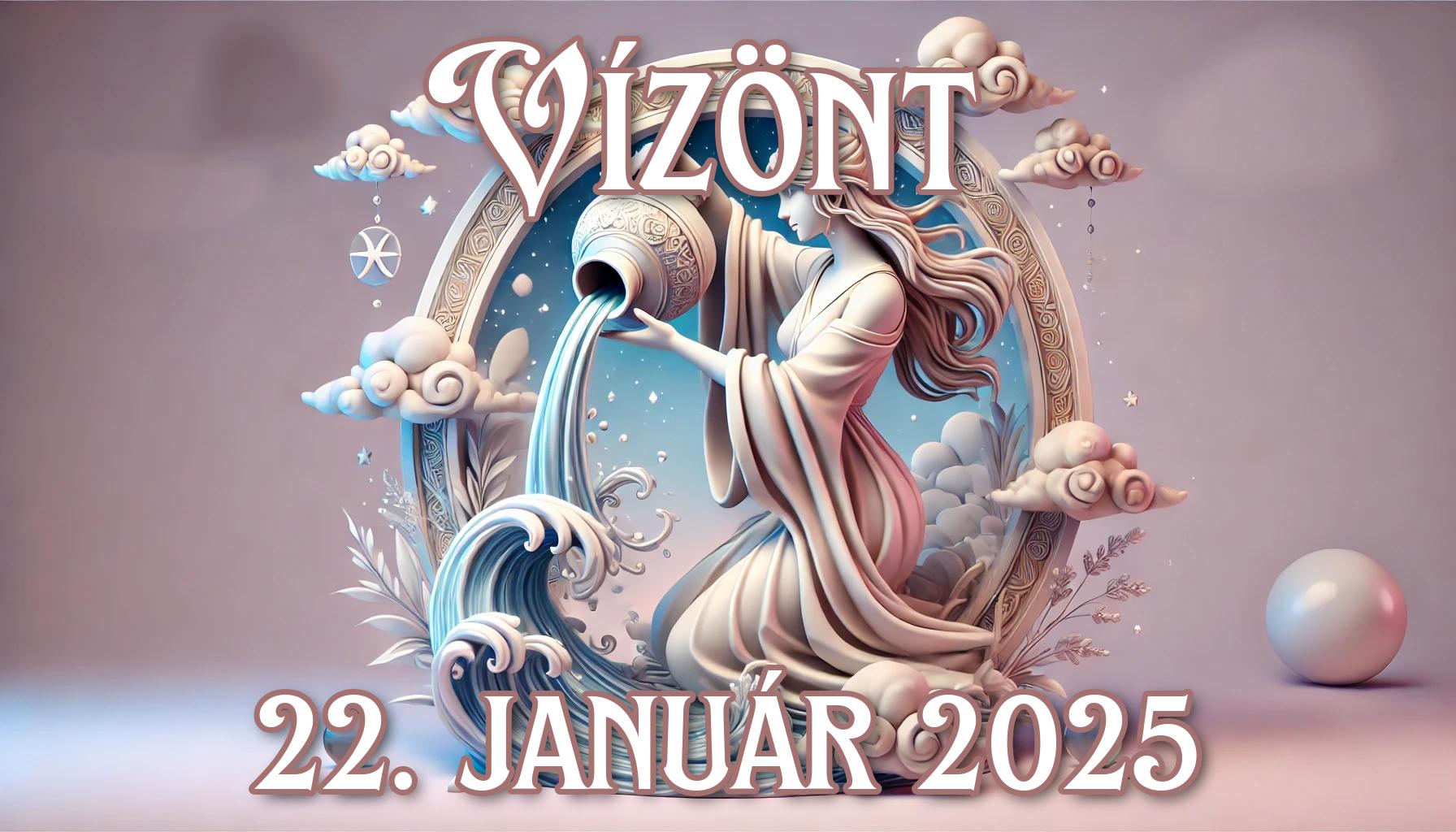 Napi horoszkóp a Vízöntő számára (22.01.2025)