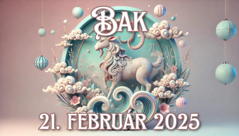 Napi horoszkóp a Bak számára (21.02.2025)