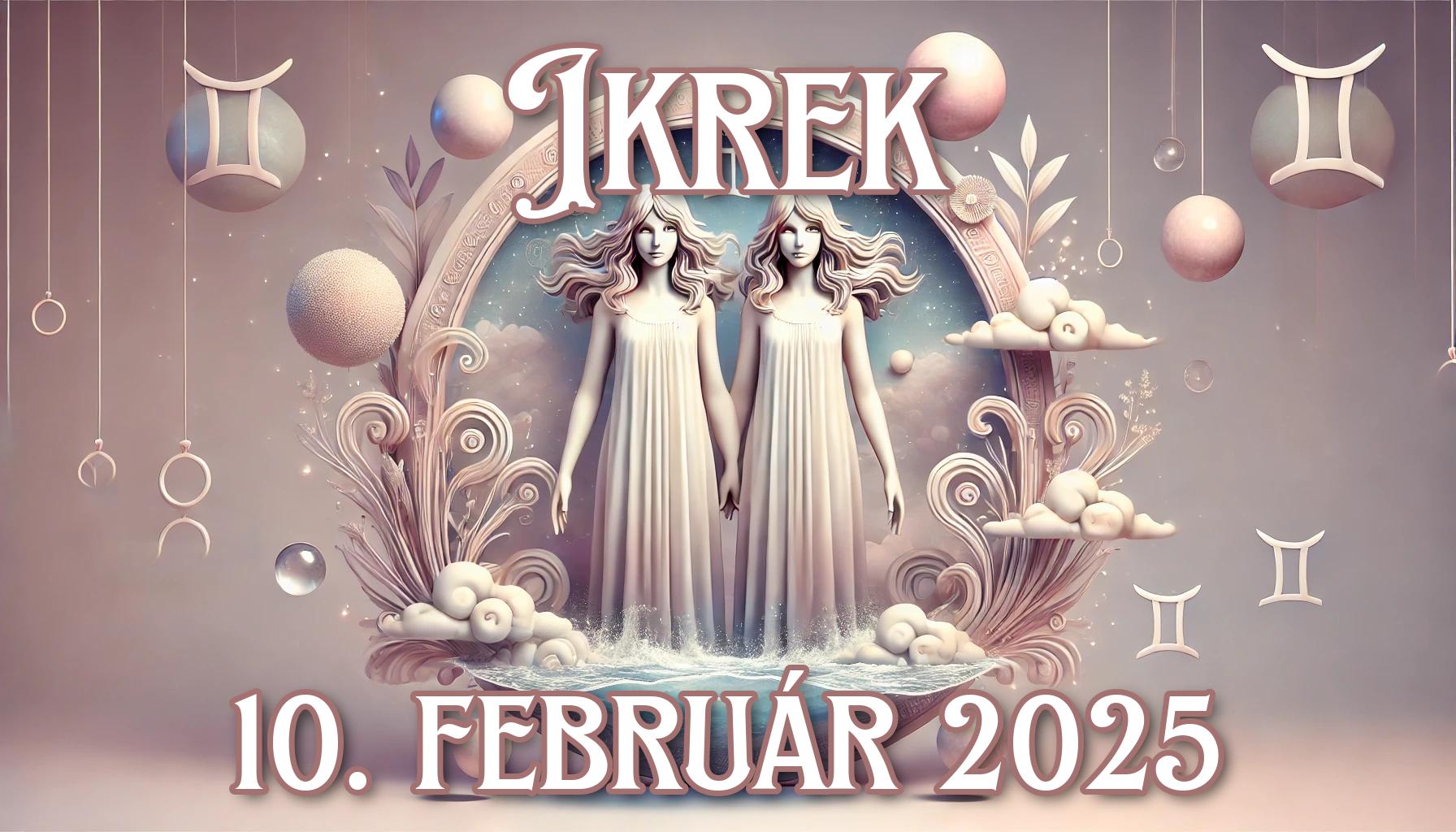 Napi horoszkóp az Ikrek számára (10.02.2025)