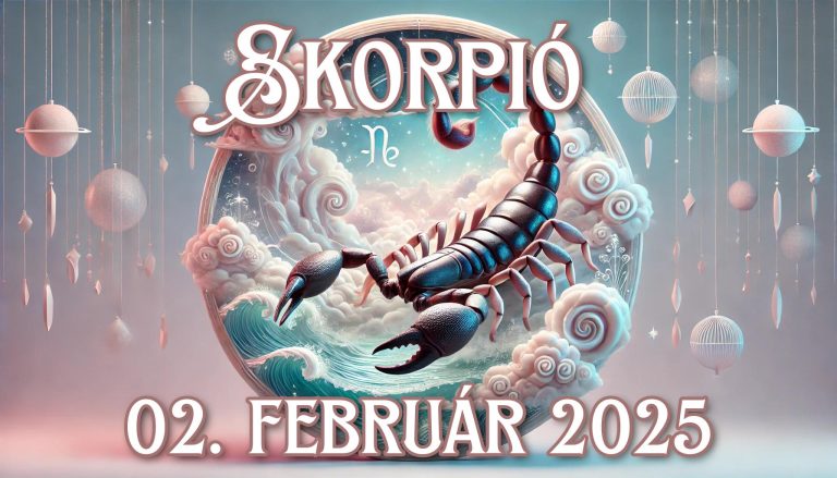 Napi horoszkóp a Skorpió számára (02.02.2025) Napi horoszkóp a Skorpió számára (02.02.2025)